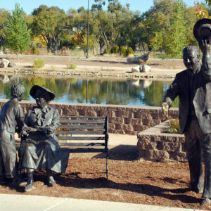 Clyde and Carrie Tingley by Betty Sabo