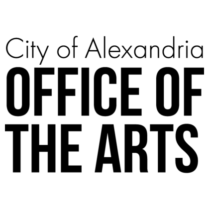 City of Alexandria Office of the Arts Black and White Logo