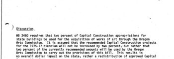 <h3>April 4th 1975, Analysis of proposed legislation from the Executive Department</h3>