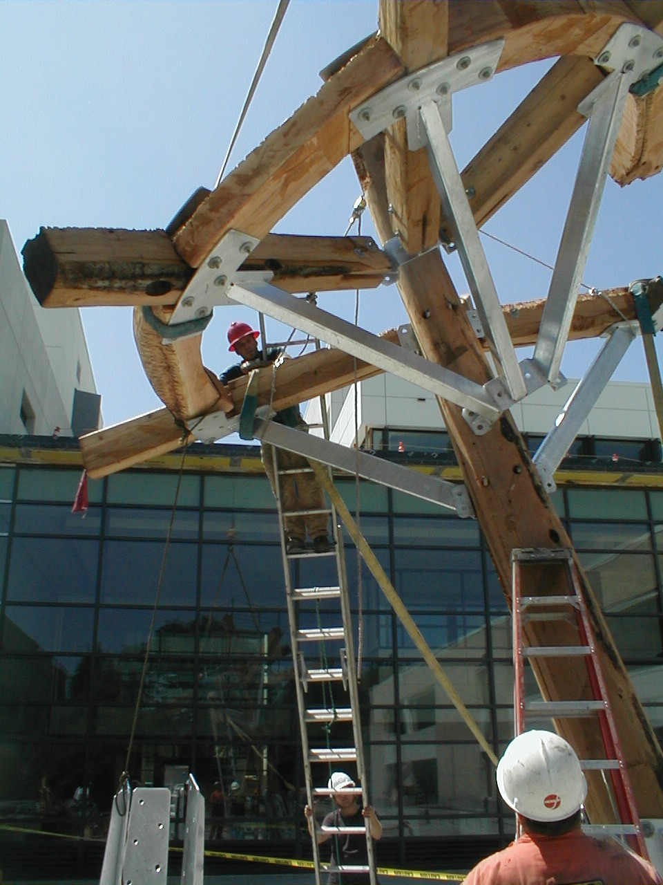 <h3>2003, Installation of Lee Imonen’s work Sampo at North Mall Office Building, Salem</h3>