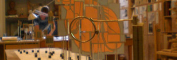 <h3>2011, Scale model for Ralph Helmick’s work Heart and Mind for OIT: Dow Center for Health Professionals</h3>