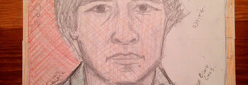 <h3>2015, Concept drawing by Pablo Solares-Rowbury for his mural Cesar Chavez at Oregon State University Centro Cultural Cesar Chavez</h3>