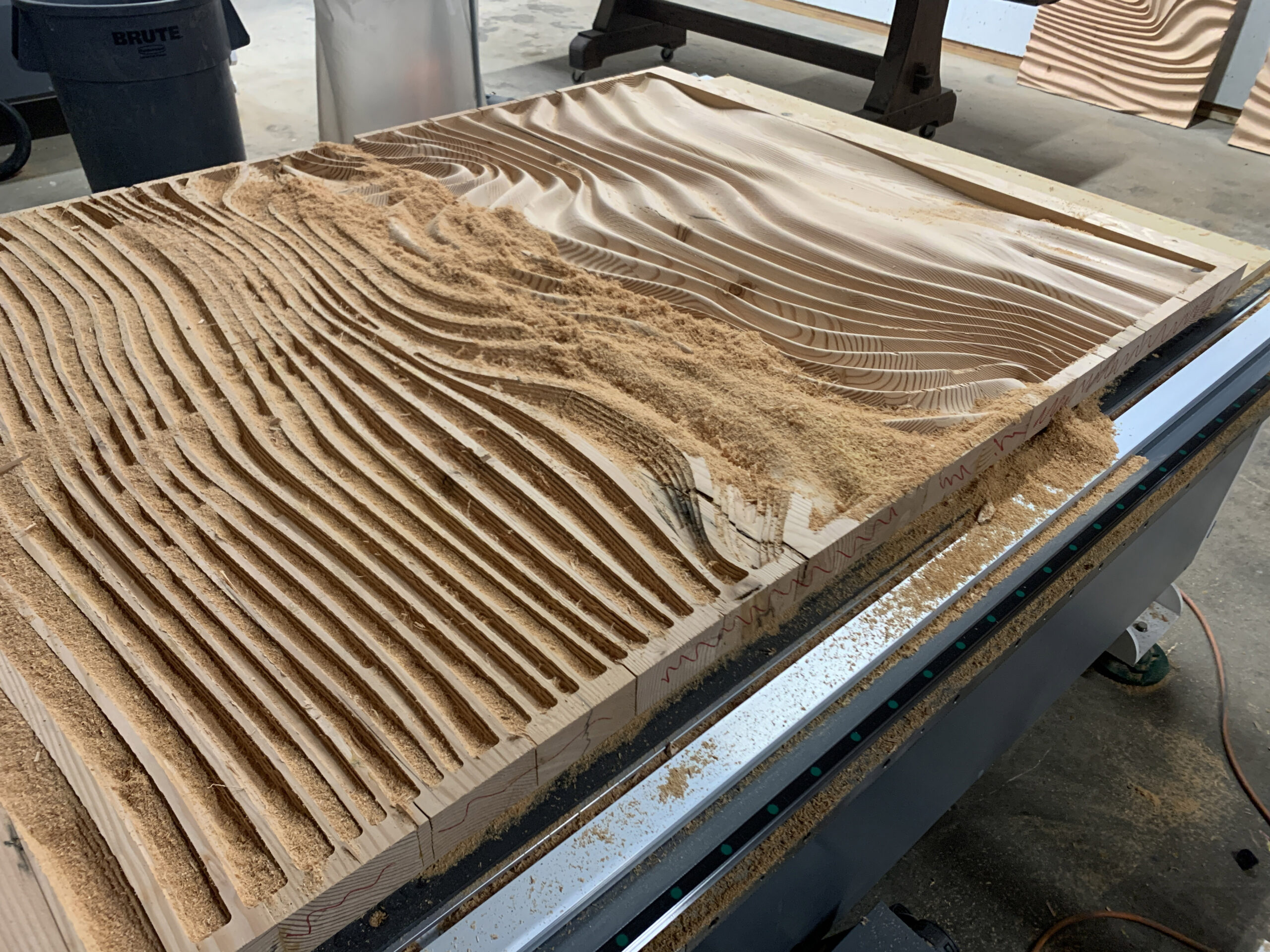 <h3>2023, Ingrained by Ben Butler being installed at Oregon State University Reser Stadium</h3>
