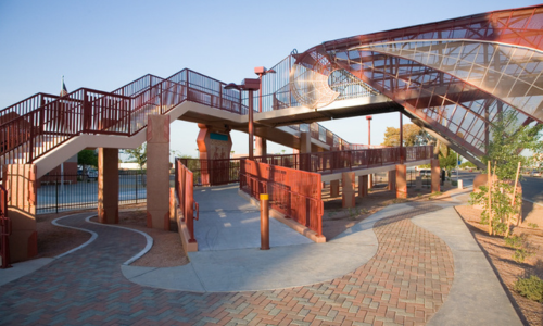 Isaac Pedestrian Bridge by Rosemary Lonewolf