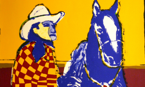 Matinee Cowboy by Fritz Scholder