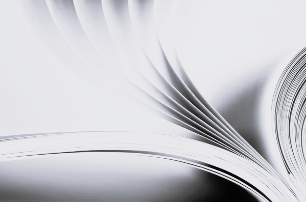 image of book with pages turning